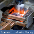 40kw Uniform Heating Induction Hardening Machine 1450°F Max For Metal Heat Treatment